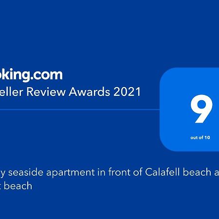 Lovely Seaside Apartment In Front Of Calafell Beach And Cunit Beach Сегур-де-Калафель Экстерьер фото